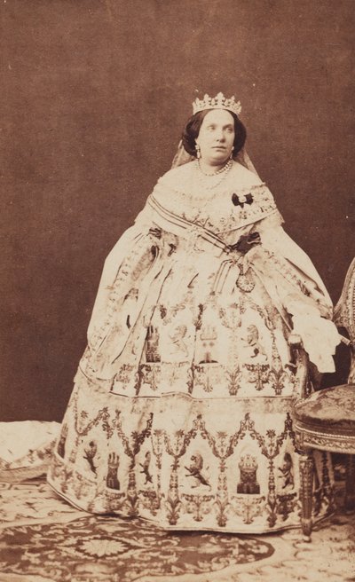 Isabella II by Jean Laurent y Minier